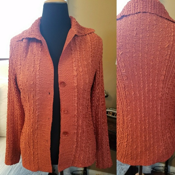 Dress Barn Jackets & Blazers - Dress Barn Crinkled jacket